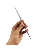 Melleco 2 PCS Stainless Steel Tonsil Stone Remover Pick - Heavy Duty Oral Cleaner for Bad Breath - Includes 10 Silicone Caps - Buy Online on GoSupps.com