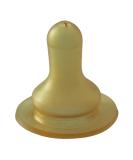 Nip Teat Round Latex - 0 Months+ M Size 1 Piece (2 Pack) - Brown | Best International Shipping - Buy Online on GoSupps.com