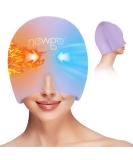 NEWGO Migraine Relief Cap - Purple Full Coverage Headache Hat for Cold Therapy and Stress Relief - Buy Online on GoSupps.com