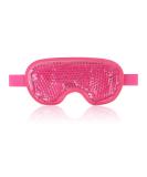NEWGO Cooling Eye Mask for Puffy Eyes - Hot Cold Therapy Gel Mask for Migraine, Dark Circles, Dry Eyes - Reusable & Rose Red - Buy Online on GoSupps.com