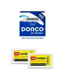 Goodfellas Smile Feather Razor Blade Set - Premium Quality for a Precision Shave | International Shipping Available - Buy Online on GoSupps.com