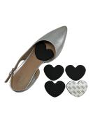 Ball-of-Foot Heart Cushions (Black) - Ultimate Comfort for International Shipping | Shop Now - Buy Online on GoSupps.com