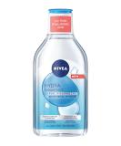 NIVEA Micellar Fluid Hydra Skin Effect 400 ml - Hydrating Cleansing Water for All Skin Types | International Shipping Available - Buy Online on GoSupps.com
