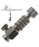 Master Airbrush Quick Release Airbrush Coupler & Plug with Airflow Control Valve - 1/8 BSP Male/Female - Buy Online on GoSupps.com
