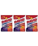 David Roasted & Salted Sweet and Spicy Jumbo Sunflower Seeds 5.25 oz (3-Pack) - Roasted, Salted, Sweet & Spicy Sunflower Seeds (15.75 oz total) - Buy Online on GoSupps.com