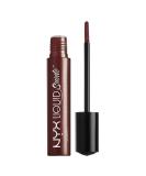 NYX Professional Makeup Liquid Suede Metallic Matte Lipstick - Neat Nude (Dirty Grey Plum) | International Shipping Available - Buy Online on GoSupps.com