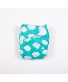 TotsBots Bamboozle Reusable Nappy - Eco-Friendly Bamboo Nappy for Babies & Toddlers | Fluffy Clouds Size 2 (9-35lbs) - Buy Online on GoSupps.com