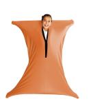 SZSMART Sensory Body Sock for Kids 56"x28" Full-Body Wrap Stretchy Body Sox to Relieve Stress for Children with Autism Anxiet (Orange L/140-160cm) L/140-160cm Orange - Buy Online on GoSupps.com
