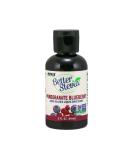 Now Foods Better Stevia Pomegranate Blueberry Zero-Calorie Liquid Sweetener - 2 fl oz - Buy Online on GoSupps.com