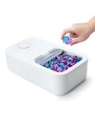 Tokokimo Large Laundry Basket & Detergent Storage Container - Sliding Cover Organizes 90-100 Clothes Ideal for Laundry Room | White - Buy Online on GoSupps.com