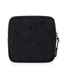 Portable Waterproof Sanitary Napkin Storage Bag - Black Leather Menstrual Cup Pouch for Teen Girls & Women - Buy Online on GoSupps.com