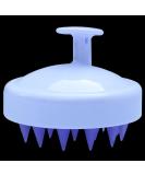 Hair Shampoo Brush & Scalp Massager - Soft Silicone Bristles for Hair Growth - Manual Wet & Dry Use (White) - Buy Online on GoSupps.com