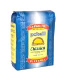 Classica Tipo 00 Double Zero Flour - 5kg - Authentic Neapolitan Italian Pizza, Bread, Pasta - All Natural, Unbleached, Unbromated - Polselli - Buy Online on GoSupps.com
