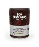 Don Francisco's Colombia Supremo Medium Roast Ground Coffee 12 oz Can - 100% Colombia Supremo - 12 Ounce - Buy Online on GoSupps.com