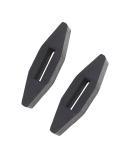 Buy WALDHAUSEN Black Rubber Martingale Sliders - Durable Pair for Perfect Equine Control | International Shipping Available - Buy Online on GoSupps.com