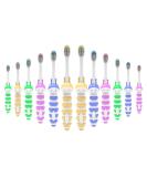 Kids Cartoon Bee Toothbrush - Cute Soft Bristles Individually Wrapped Fun Colors for Toddlers (3-12 Years - Buy Online on GoSupps.com