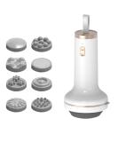 CHAKGER Handheld Electric Cellulite Remover Massager with 8 Massage Heads - Wireless Full Body Slimming Massager for Muscles, Legs, Butt, Thighs - Drain Massage Function - Buy Online on GoSupps.com