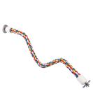 Colorful Bird Rope Bungee Toy - Flexible Parrot Ladder Swing & Cage Accessories - Buy Online on GoSupps.com