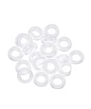 Healifty 10 Pairs Anti-Slip Silicone Eyeglass Rings | Temple & Ear Hook Repair Accessories | White | Order Internationally - Buy Online on GoSupps.com