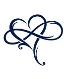 Lasting 1-2 Weeks Tattoo Juice Ink Temporary Tattoo Semi Permanent for Adults Woman Big Heart with Infinity Symbol Eternal Infinite Love Navy Blue that Look Real Men Women Chest Neck Arm (4 Sheets) - Buy Online on GoSupps.com