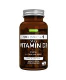 Pure & Essential Daily Vegetarian Vitamin D3 2000iu  Cholecalciferol  365 Small Tablets 1-A-Day 1-Year Supply  by Igennus 365 Count (Pack of 1) - Buy Online on GoSupps.com