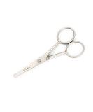 M HLE Beard Care Scissors Rustproof Facial Hair Scissors for Beard Nose & Ear Stainless Steel with Rounded Tips - Buy Online on GoSupps.com