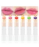 BINGBRUSH 6 Pcs Color Changing Lipstick - Long Lasting Crystal Flower Lip Balm & Tint | Magic Moisturizer Matte Makeup - Buy Online on GoSupps.com
