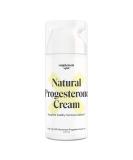 Natural Progesterone Cream for Menopause Relief & Mood Balance - 3.4 oz (500mg Progesterone/oz) - Buy Online on GoSupps.com