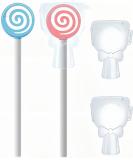 Y-Kelin Kids Tongue Cleaner Set - Lollipop Shape Silicone Tongue Brush for Kids - Reduce Bad Breath - 2 Pack - Buy Online on GoSupps.com
