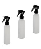 150ml Empty Spray Head Bottle - Kosmetex Plastic Cylindrical Semi-Transparent - 3-Pack for Easy Use - Buy Online on GoSupps.com