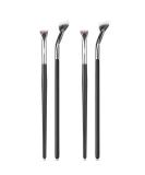 4PCS Mascara Fan Brush Set - Enhance Lower Lashes & Natural Lifted Effects | Smooth Apply No Clumping | Best Synthetic Fibre Lash Wand - Buy Online on GoSupps.com