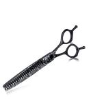 Jason 7 Inch Thinning Scissors for Dogs & Cats - Japanese 440C Stainless Steel Ergonomic Professional Fur Scissors 23 Teeth Chunker - Buy Online on GoSupps.com