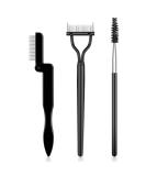 Buy Lash Separator & Eyebrow Brush Set - 3pcs Eyelash Comb & Mascara Separator Tool for Clump-Free Eye Makeup Perfect for Lashes & Brows  - Buy Online on GoSupps.com