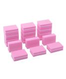 LuoshaPUCY 20 Pcs Nail Buffer Block Professional Nail Sanding Blocks for Gel Natural Nails Buffer Sanding Block Nail Art Tool for Salon Home Use (Pink) - Buy Online on GoSupps.com