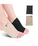 FOX-TECH 2 Pairs Arch Support Socks  Padded Gel Foot Arch Support  Quick Relief For Flat Feet  Plantar Fasciitis  Relieve Foot Pain  Heel Spurs - Buy Online on GoSupps.com