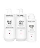 Goldwell Dualsenses Bond Pro Fortifying Shampoo 1000ml Fortifying Conditioner 1000ml 60Sec Treatment - Buy Online on GoSupps.com