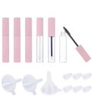 Phoetya 10ml Empty Mascara Tubes - 6 Refillable Containers with Eyelash Rods & Funnels for DIY Eyelash Cream - Buy Online on GoSupps.com