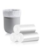 CHARMOUNT 4 Gallon Trash Bag - Unscented Garbage Bags for Bathroom Kitchen Bedroom - 105 Count (15L) - Pack of 1 - Buy Online on GoSupps.com
