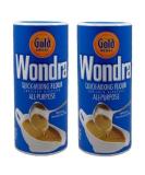 Wondra All Purpose Quick-Mixing Sauce N Gravy Flour 13.5 oz 2 Pack by Gold Medal - Buy Online on GoSupps.com