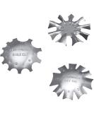 POFET Nail Art French Tips Trimmer - 3 Sizes Edge Smile Cut Line Metal Template for Perfect Nails - Buy Online on GoSupps.com