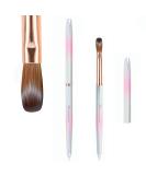 Kolinsky Acrylic Nail Brush Size 12 - Professional Nail Brushes for Acrylic Application | Nail Art & Manicure Tools - DIY Home Salon Essentials - Buy Online on GoSupps.com