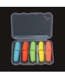 5 Pairs of Memory Foam Earplugs for Sleeping & Travel | Snoring & Noise Reduction (35dB) | Comfortable Hearing Protection for Kids - Buy Online on GoSupps.com