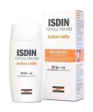 ISDIN FotoUltra Active Unify SPF 50+ - Triple Brightening Sunscreen for All Skin Types 50ml - Buy Online on GoSupps.com
