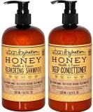 Urban Hydration Honey Health and Repair Shampoo and Conditioner Duo Pack | Sulfate Paraben and Dye Free Cleanses Moisturizes and Repairs For Healthy and Shiny Hair All Hair Types 16.9 Fl Ounces - Buy Online on GoSupps.com