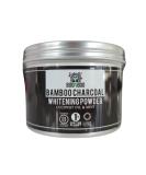 BOONBOO Bamboo Charcoal Whitening Powder - 2oz / 60g Aluminum Can | Oral Care for Teeth Whitening and Stain Removal - Buy Online on GoSupps.com