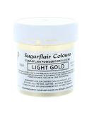 Sugarflair Edible Lustre Powder - Light Gold - 25g | Food Colouring for Painting or Spraying | Ideal for Creating Eye-Catching Effects - Buy Online on GoSupps.com