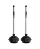 NEIKO 60170A Toilet Plungers - Dual Pack - Heavy Duty Aluminum Handle - All-Angle Design - Residential, Commercial & Industrial Use - Buy Online on GoSupps.com