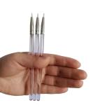 Buy 3PCS Silicone Eyeliner Brushes for Metallic Glitter & Shimmer Eyeshadow | Perfect for Gel & Liquid Eyeliner - International Shipping Available - Buy Online on GoSupps.com