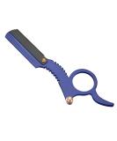 Buy Sonew Retro Barber Razor for Men - Straight Edge Wooden Handle Replaceable Blades & Beard Styling Set (Blue) - International Shipping Available - Buy Online on GoSupps.com