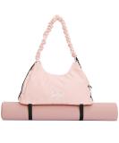VERPALACE Yoga Mat Bag - Office to Gym Tote for Women with Shoe Compartment - Pink - Buy Online on GoSupps.com